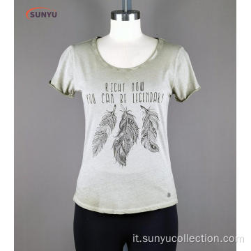 T-shirt manica corta in forma Ladie